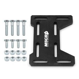 Aluminum Motor Engine Adapter Plate Compatible with Mini Bike Go Kart for Coleman 100, Doodlebug DB30,Compatible with Small 4 Stroke Engine for Honda, Tilloson 212, Briggs Stratton, Tecumseh