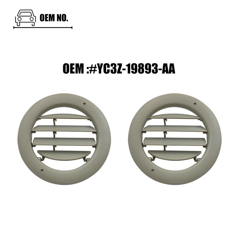 LXROAR01 2PCS Roof Headliner AC Heater Air Vents Compatible with