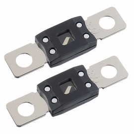 SIGANDG 350A MEGA High Current Fuse - 350 Amp Bolt-on Fuse for Cars, Trucks, Construction Vehicles, Buses, Caravans (2 Pcs)
