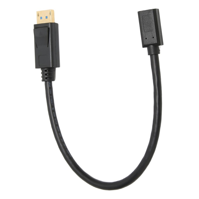 DP Male to Mini DP Female Cable 8K 60Hz 4K