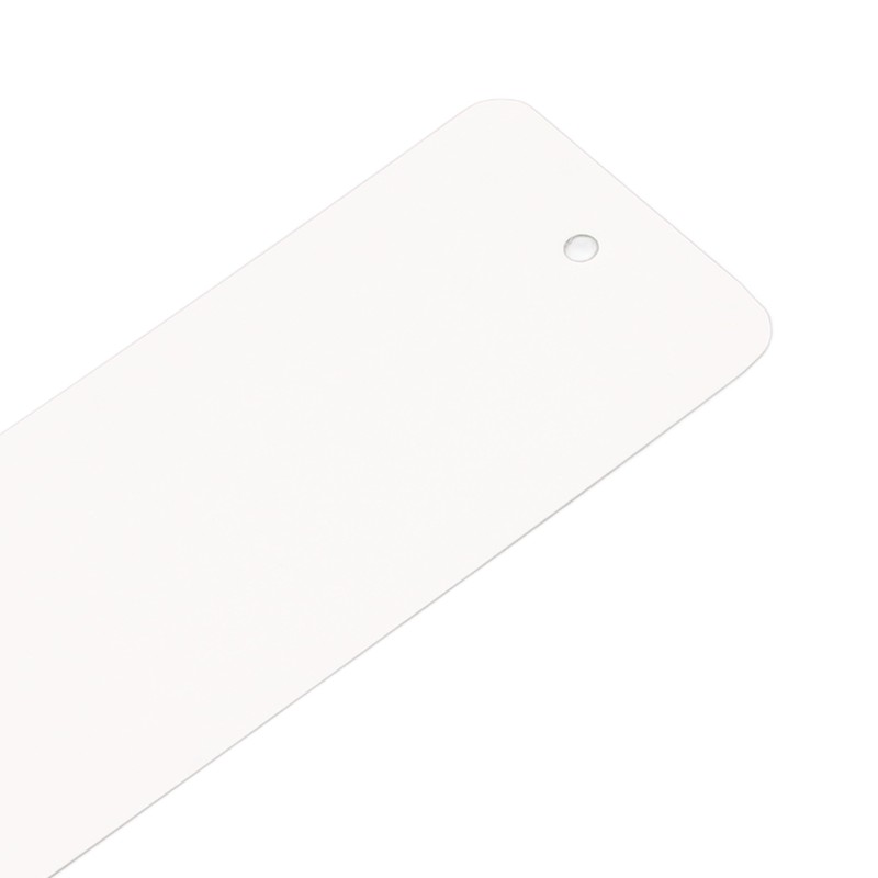80 Sets Blank Bookmarks 5.5in Long 2in Wide Smoothing Widely