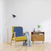 Outdoor Seating Pad Multipurpose Single Layer Sponge Oxford Cloth Chair