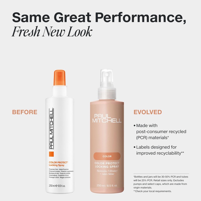 Paul Mitchell Color Protect Locking Spray, Maintains Vibrancy + Adds
