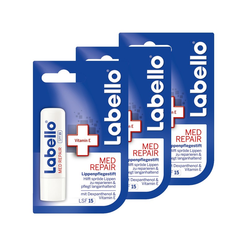 Labello Med Repair Lip Balm with Sun Protection SPF 15