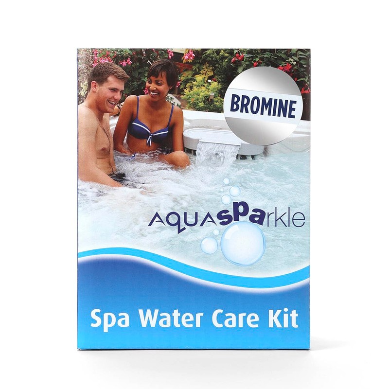 AQUASPARKLE Bromine Spa Starter Kit - Hot Tub Chemical Kit