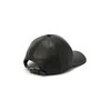 Coach Women's Leather Baseball HAT, Black, M/L