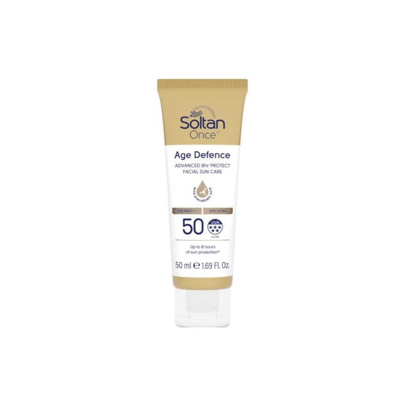 Soltan Once Age Defence Advanced 8hr Protect Facial Sun Care