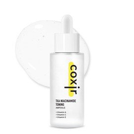 coxir coxir TXA NIACINAMIDE TONING AMPOULE I Tranexamic Acid, Vitamin C I Even Skin Tone, Hydrating, Smoothing, Calming, Moisturizing, Korean Skin Care[50ml/1.69 fl.oz]
