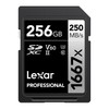 Lexar LSD256CB1667 SDXC Card, 256 GB, Silver Series, Class 10