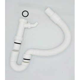 TOLLTEK _Flex Odour Trap Siphon for Sink Connection 40/50 mm