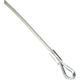 Tie Down 50235 Galvanized Cable (3/16" ID x 1/4" OD, 100 Foot Roll), Pack