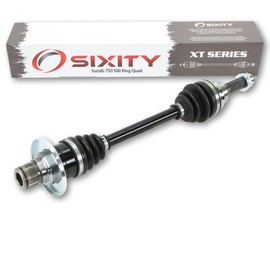 Sixity XT Rear Left CV Axle compatible with Suzuki 750 500 King Quad 2015 2014 2013 2012 2011 2010 2009