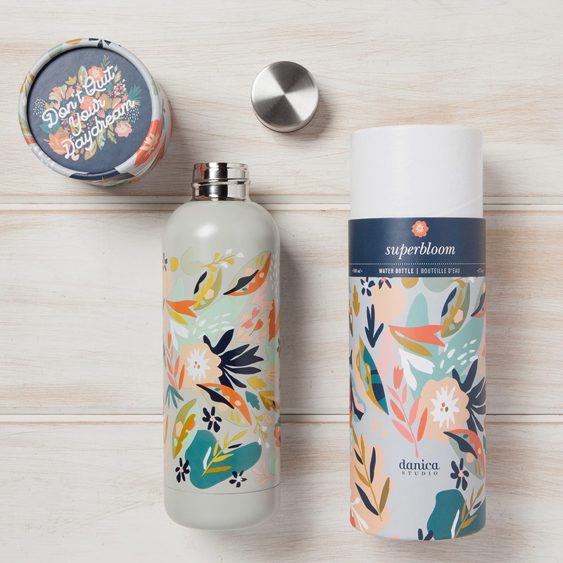 Danica Studio Superbloom Stainless Steel Water Bottle Hot or Cold
