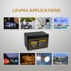 NERMAK 2 Pack 12V 12Ah LiFePO4 Deep Cycle Battery, 2000+