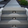 BAZZ Integrated LED Step Light, Motion Sensoring, Black (STRL3MTBK)