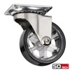 Set of 4 Decorative Design Furniture Castors RAPID Castors Diameter