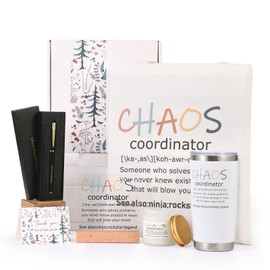 Chaos Coordinator Gifts for Women, Thank You Gifts for Women, Appreciation Gifts for Coworker Boss Lady, Teacher Gifts, Employee Appreciation Gifts, Anniversary, Birthday & Christmas Gift for Women