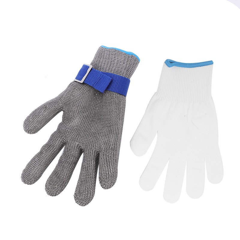 316 Stainless Steel Wire Glove Level 5 Cut Proof Stab