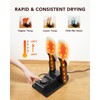 FORLIM Shoe Dryer Adjustable Temperature with 24-Hour Delay Timer, Portable