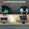 TSJ OFFICE Desktop Whiteboard Dry-Erase-Board - Computer Keyboard Stand White