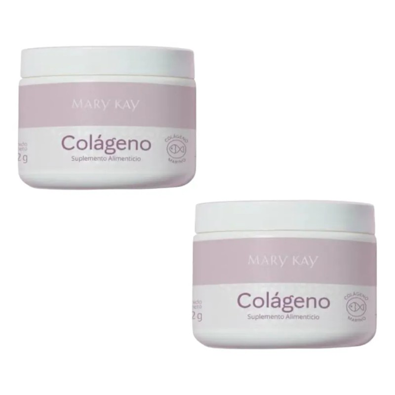 2 Colágeno Marino, Vitamina C, Biotina Mary Kay Suplemento
