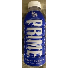 Prime NEW Prime Hydration Drink LA DODGERS 2025 New Version 16.9 Blue Chill Flavor