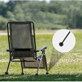 NDS Camping Chair Stabilizing Rubber Ball Feet, 55mm, Green, Durable, Outdoor Chair Leg Cap for Uneven Surfaces (Beige)