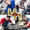 Solid Brass 5/8 Inch Heater Control Valve, 4-way Automobile Heating