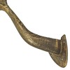 Bronze Finish Cast Iron Whale Tail Decorative Garden Hose Holder