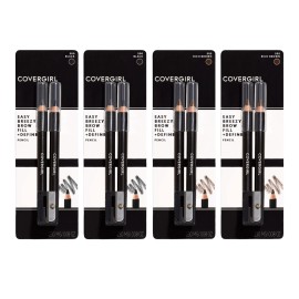CoverGirl Easy Breezy Brow Fill + Define Eyebrow Pencils (Lot of 4) #500-505