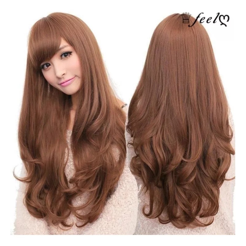 New Look Extensión De Pelo De Peluca Larga A Prueba