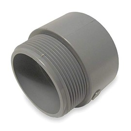 Male Adapter, 3 In Conduit, PVC