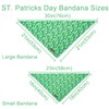 UP URARA PUP St. Patrick's Dog Bandanas, Shamrock Triangle Bid