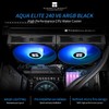 Thermalrlght Aqua Elite 240 V6 ARGB Black Liquid CPU Cooler-240mm