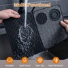 HEIFAM 3-in-1 Bar Mats for Countertop with Cutting Board, Quick-Dry