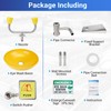 304 Stainless Steel Eye Wash Station, Wall-Mounted Emergency Eye Washer-