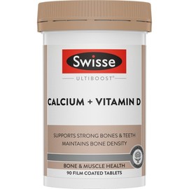 Swisse Ultiboost Calcium + Vitamin D Tab X 90
