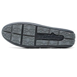 Floafers Sunset Slide - Unisex Slides - Sectional Traction - Utility Hole at Heel - Scuff-Proof Rubber Outsole Black/Asphalt Men's 11, Women's 13 Medium