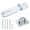 Door Padlock Hasp, 4 Inch Stainless Steel Padlock Hasp and