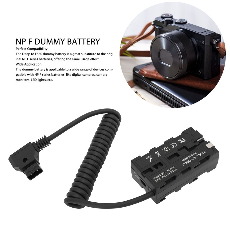 D Tap to NP F970 F570 F550 Double Sided Dummy
