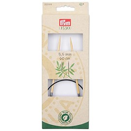 Prym 24" (60 cm) Circular Bamboo Knitting Needles, US 4 (3.5 mm)