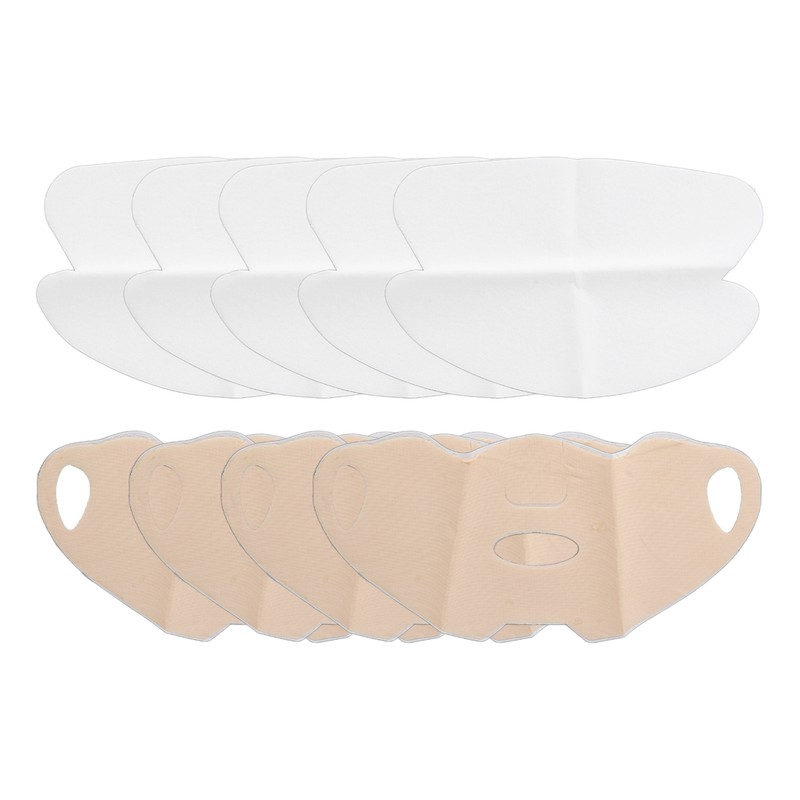 5pcs Hydrogel Neck Wrinkle Patch Mild 4pcs Sun Protection Facial