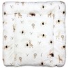 TupTam Baby Changing Mat with Cotton Cover Patterned Savannah Beige