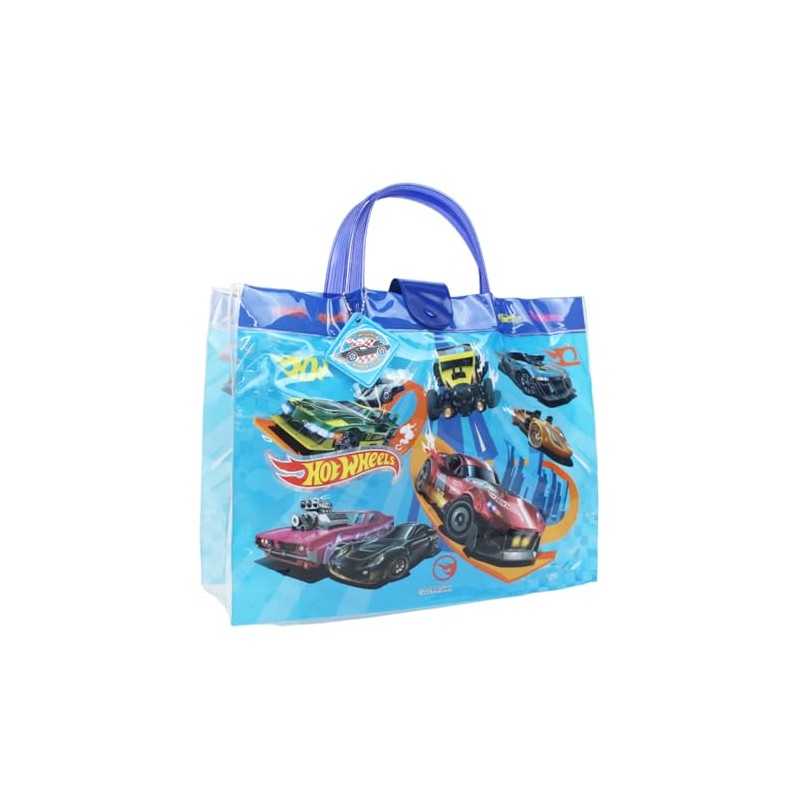 Kouami Creation 125061 Pools Bag L Hot Wheels Blue