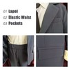 LOLANTA Boys Casual Suits Wedding Outfits Kids 2 Piece Gentleman