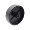 SECURA 2x Jockey Wheel Deck Wheel (Flat) Compatible with Mastercut