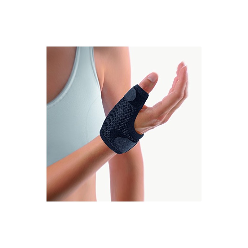 Bort 112710 Small Black Soft Thumb Splint, Short, Small, Black