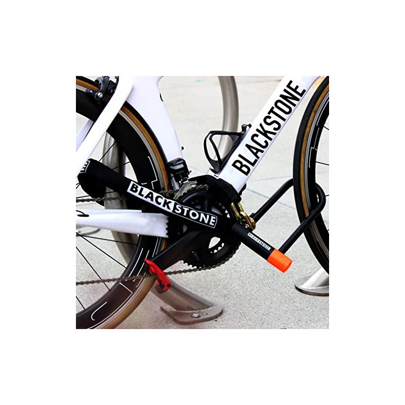 Blackstone Anti-Theft 130 db Alarm U-Lock Heavy Duty w/Security Chain
