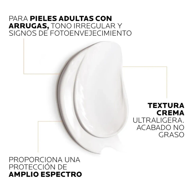Gel Crema Anthelios Age Correct Fps50 De 50ml Sin Color