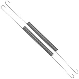 MOWZXL 2 Pcs 732-04612 Extension Spring Compatible with MTD Cub Cadet Craftsman Troy-Bilt 13AM, 13AO, 13AX, 13WX Lawn Tractors
